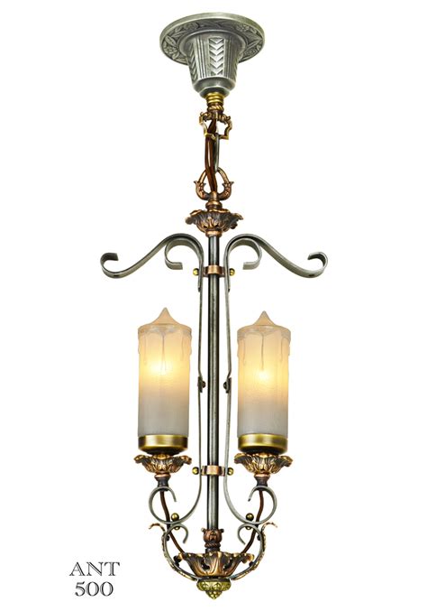 Date of manufacture declared on all art deco lights. Vintage Hardware & Lighting - 1920s Art Deco Candle Style ...