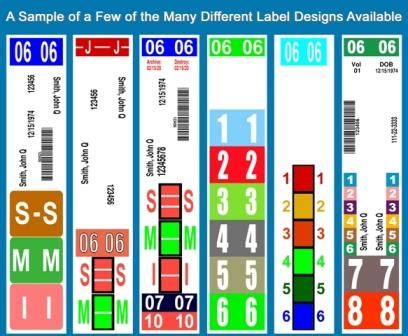 Printing labels is simple if you need only one label for each record in a table or query; Automated Color Coded File Labeling Print Systems