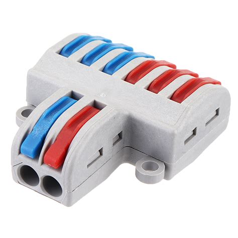 Spl Two Groups Of Parallel One In And Three Out Splitter Terminal Wire Connector Alexnld Com