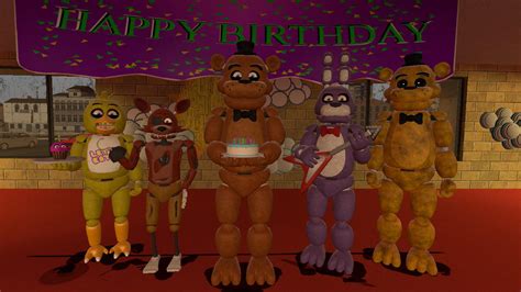 Happy Birthday Fnaf By Legoben2 On Deviantart