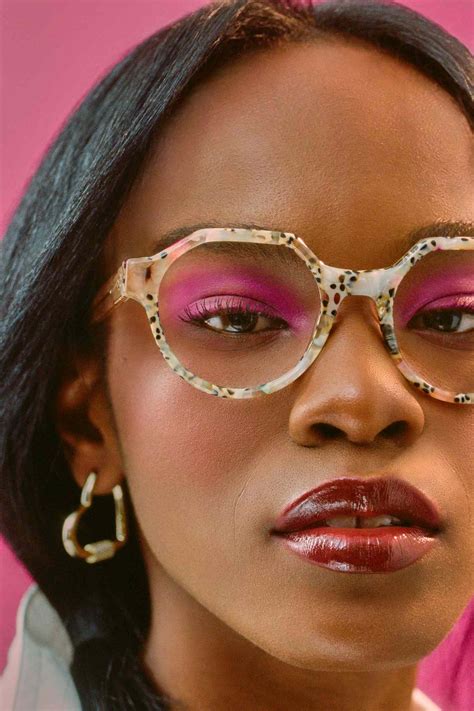 The Best Glasses And Eyewear Trends For 2023 And Bold Makeup Looks To