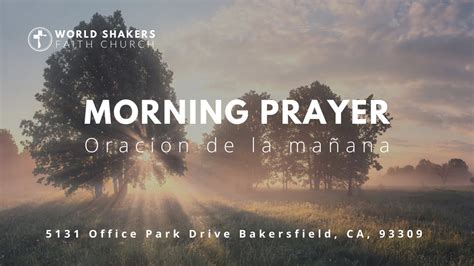 Morning Prayer Oración De La Mañana Youtube