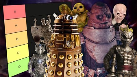 Doctor Who Monsters And Villains Tier Ranking Live Youtube