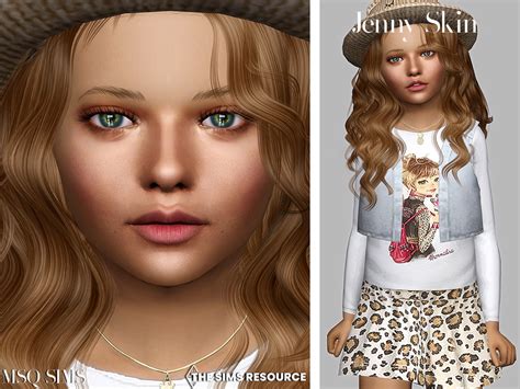 The Sims Resource Jenny Skin Children Sims 4 Children Sims Sims 4