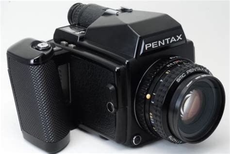 Pentax 645 Medium Format Slr Film Camera With 75 Mm Lens Kit For Sale Online Ebay Slr Film