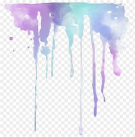 Ainting Drip Art Watercolour Watercolor Dripping Png Transparent With