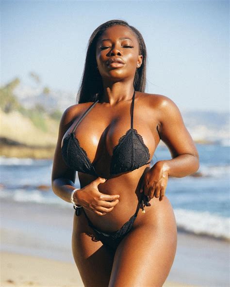 Isabelle Miller’s Instagram Photo “present ” Gorgeous Women Black Sexy Swimwear