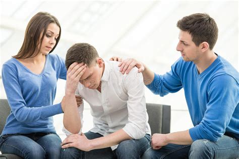Support Group Stock Photo Image Of Mixed Depression 48427376