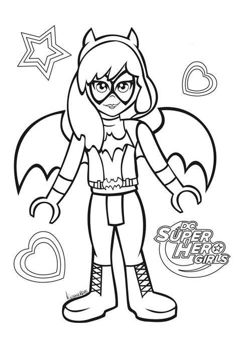 Join in on the fun as i, kimmi the clown, color in my dc superhero girls giant coloring & activity book from crayola! DC Superhero Girls Coloring Pages - Best Coloring Pages ...