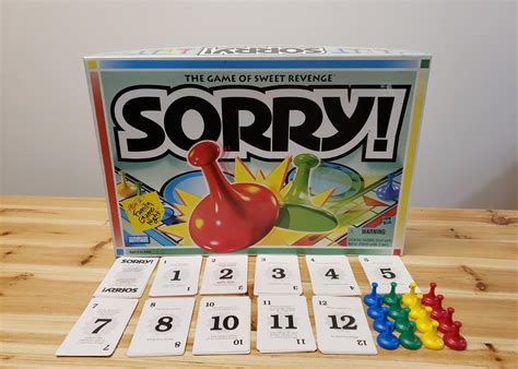 Printable Sorry Board Game