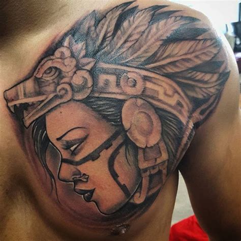 These people made tattooing as an extension of a culture built on codes, rituals, and structures. Aztec Women Tattoos | Astonishing Aztec Tattoo Designs For ...