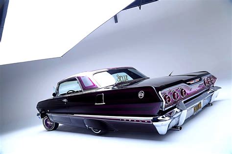 1963 Chevrolet Impala Ss Driver Side Rear View Lowrider