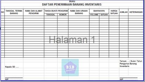 10 Contoh Barang Inventaris Sekolah Vrogue