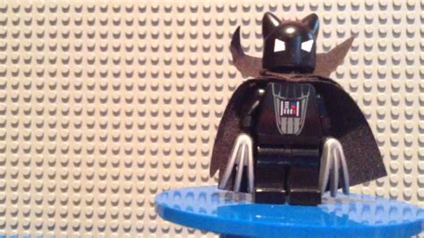 Lego Marvel Super Heroes Black Panther Custom Minifigure Youtube