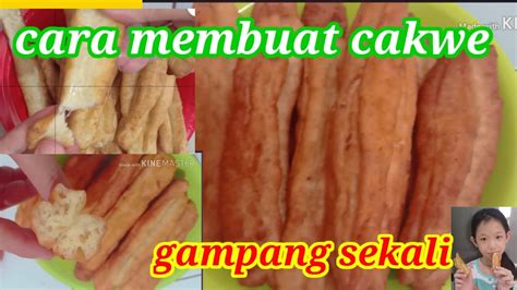 Bahkan cara membuatnya termasuk mudah dan praktis. cara membuat cakwe - YouTube
