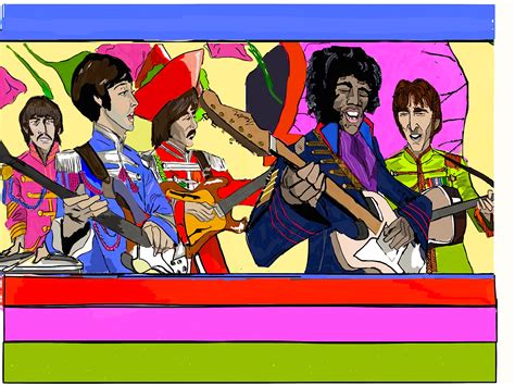 39 The Beatles And Jimi Hendrix Something About The Beatles