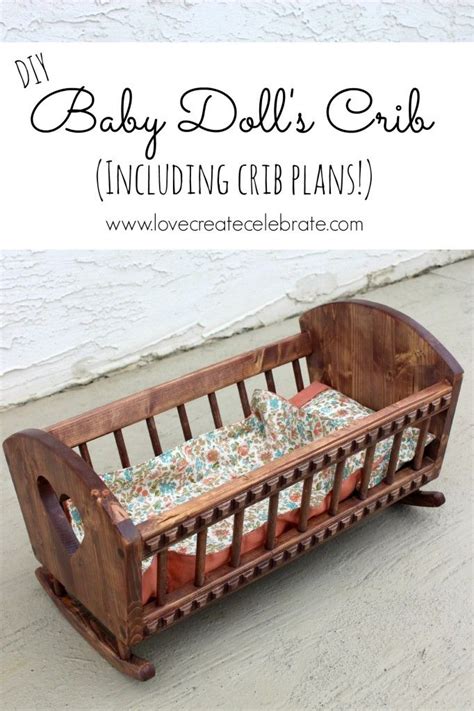 Fans Woodking Knowing Wooden Baby Doll Crib Plans