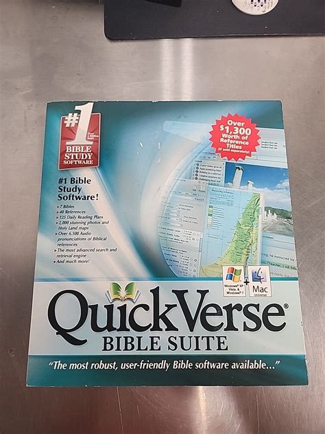Quickverse Bible Suite Windowsmac Bible Study Software 2008 Sealed