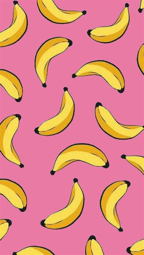 Wallpaper Bananas Fruit Wallpaper Kawaii Wallpaper Banana Wallpaper