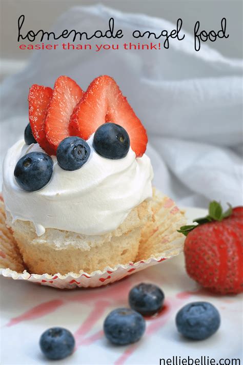 .recipes to masterful angel food cake preparation techniques, find angel food cake ideas by our editors and community in this recipe collection. Homemade angel food, a simple recipe from NellieBellie