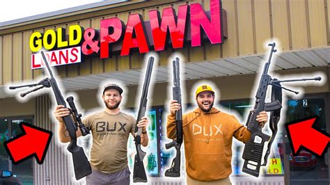 1v1 Pawn Shop Guns Budget Backyard Challenge Youtube