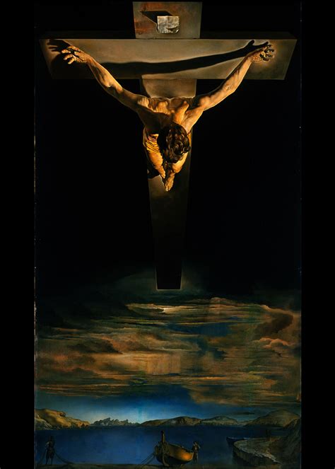 Christ Of Saint John Of The Cross The Dalí Universe