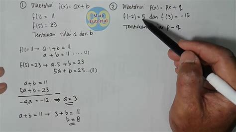 Sehingga diperoleh nilai x yang memenuhi persamaan logaritma pada soal adalah. Rumus Range Fungsi Matematika - Matematika Dasar
