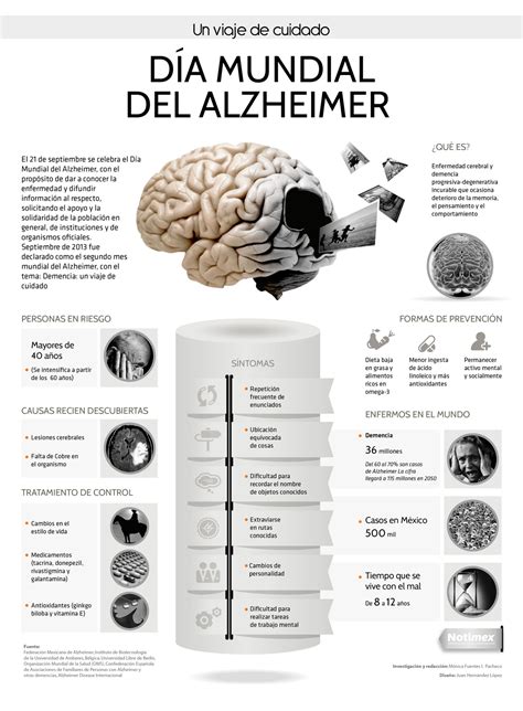 InfografÍa Alzheimer Que Es Causas Tratamiento Y Prevención Santé