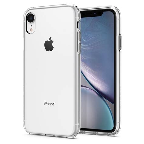 Iphone Xr Case Genuine Spigen Liquid Crystal Exact Fit Slim Soft Cover
