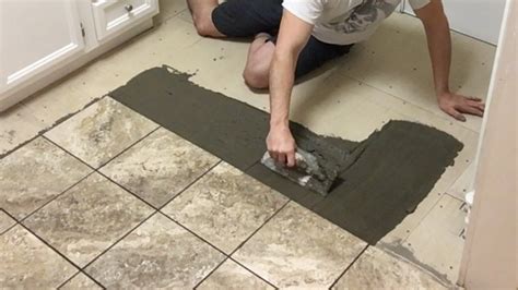 How To Put Tiles On Floor Video Mycoffeepotorg