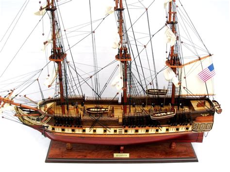 Uss Constitution Wooden Model Ship Gn Us Premier Ship Models