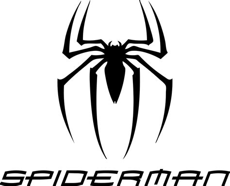 Spiderman Logo With Text Transparent Png Stickpng