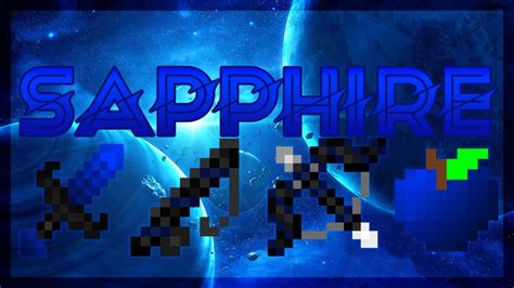 Sapphire 16x Texture Pack Minecraft Texture Pack