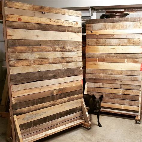 Two More 7ft X 4ft Rolling Pallet Walls For Homechurchnash Just Need