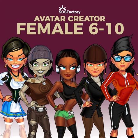Female Avatar Creator 6 10 Sosfactory