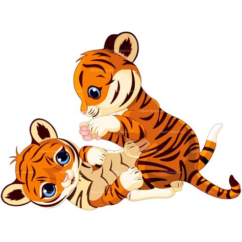 Cute Baby Tiger Clipart Free Download On Clipartmag