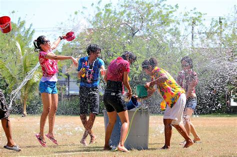 Religious Rituals And The Worlds Biggest Water Party Songkran In Thailand