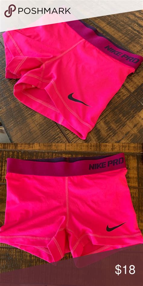 Nike Pro Xs Neon Pink Shorts Neon Pink Shorts Pink Shorts Neon Pink