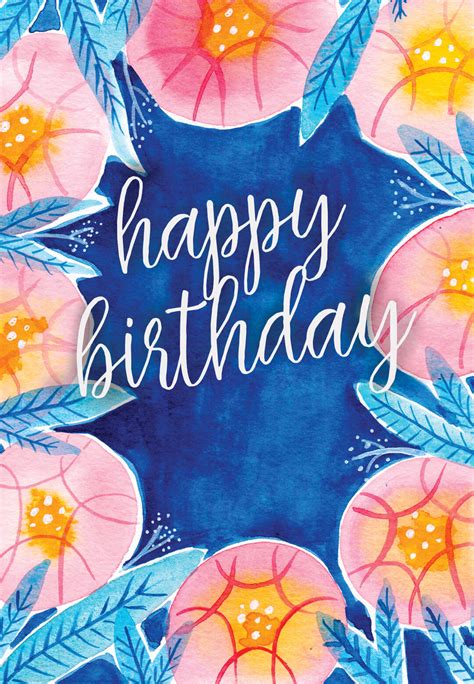 Celebrate a loved one's special day with a beautiful birthday card. Botanical - Birthday Card (free) | Greetings Island