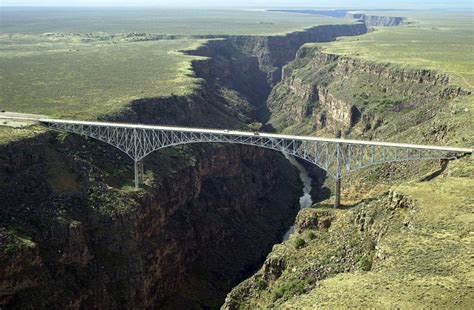Rio Grande Gorge Bridge Tallest In The Usa Flavorverse