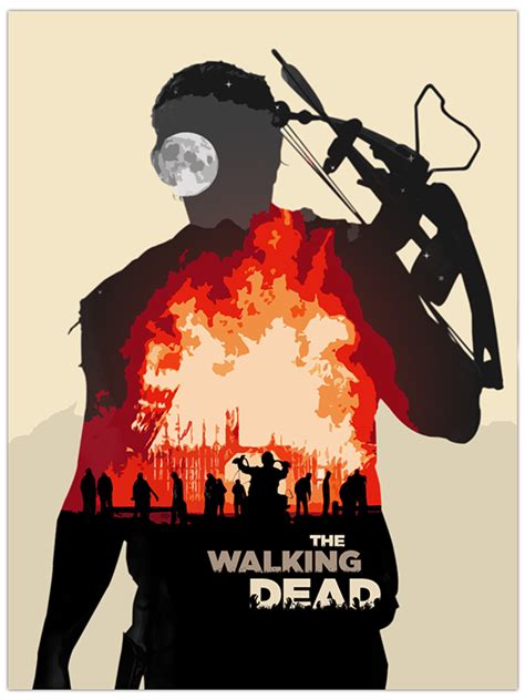 The Walking Dead | Poster Designs on Behance | The walking dead poster, Walking dead art, The ...