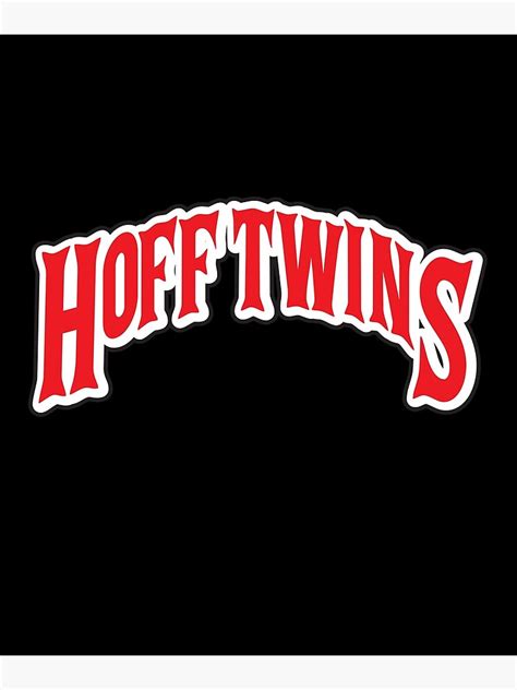 The Hoff Twins Hoff Twins The Hoff Twin Og Sticker Hoff Twins