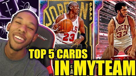 Check spelling or type a new query. MY TOP 5 BEST CARDS IN NBA 2K20 MYTEAM! - YouTube