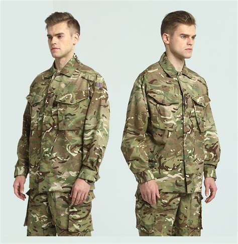 British Military Costume Uk Army Jacket Combat Temperate Weather Mtp