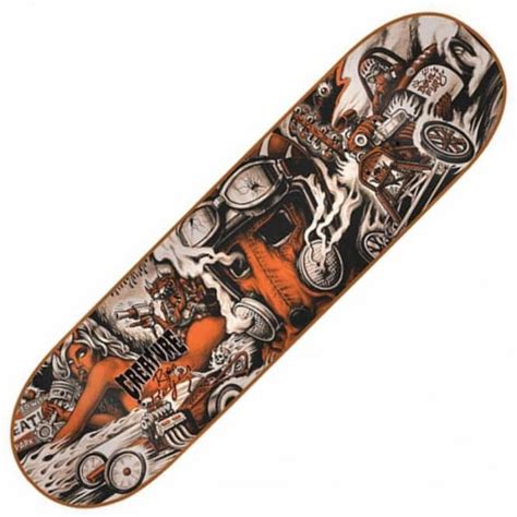 The size of a skate deck is one of the most important things you should care about when choosing which board to buy. Creature Skateboards Reyes Strait To Hell Skateboard Deck ...