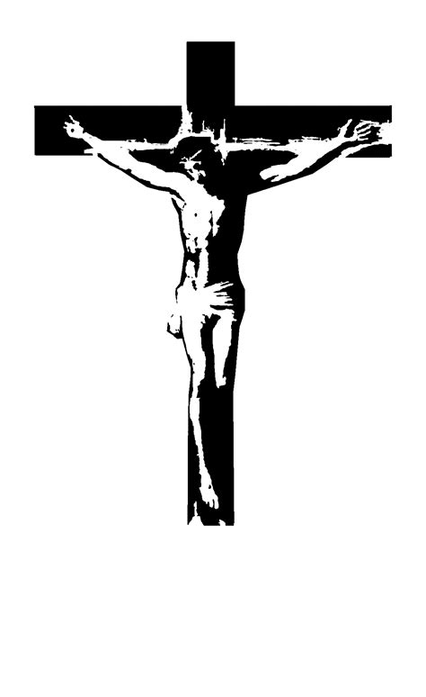 Cross Black And White Crucifix Black And White Clipart 3 Wikiclipart