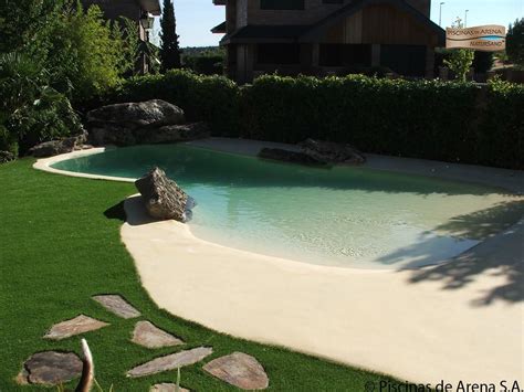 This Company Makes Beach Entry Pools That Are Made From Sand