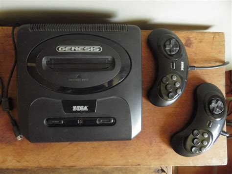 Sega Genesis 33 Games Dual Player 1990s Game Console And 33 Etsy Uk