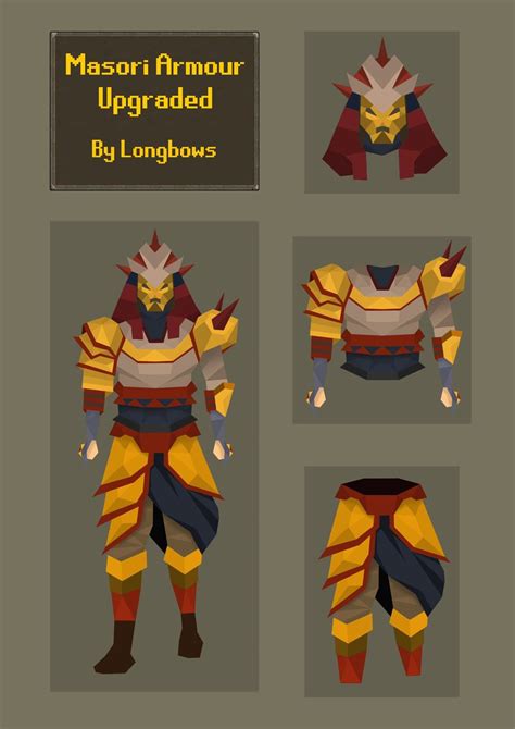 Longbows On Twitter Had A Shot At Re Designing The Masori Armour Set