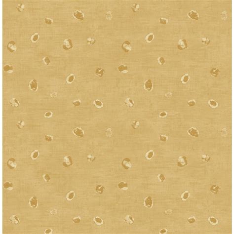 Seabrook Designs Hubble Dot Metallic Gold Paper Strippable Roll Covers